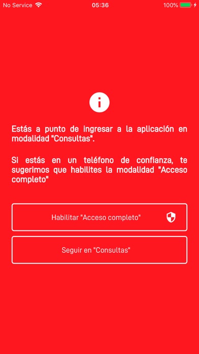 Banco Económico app screenshot 2