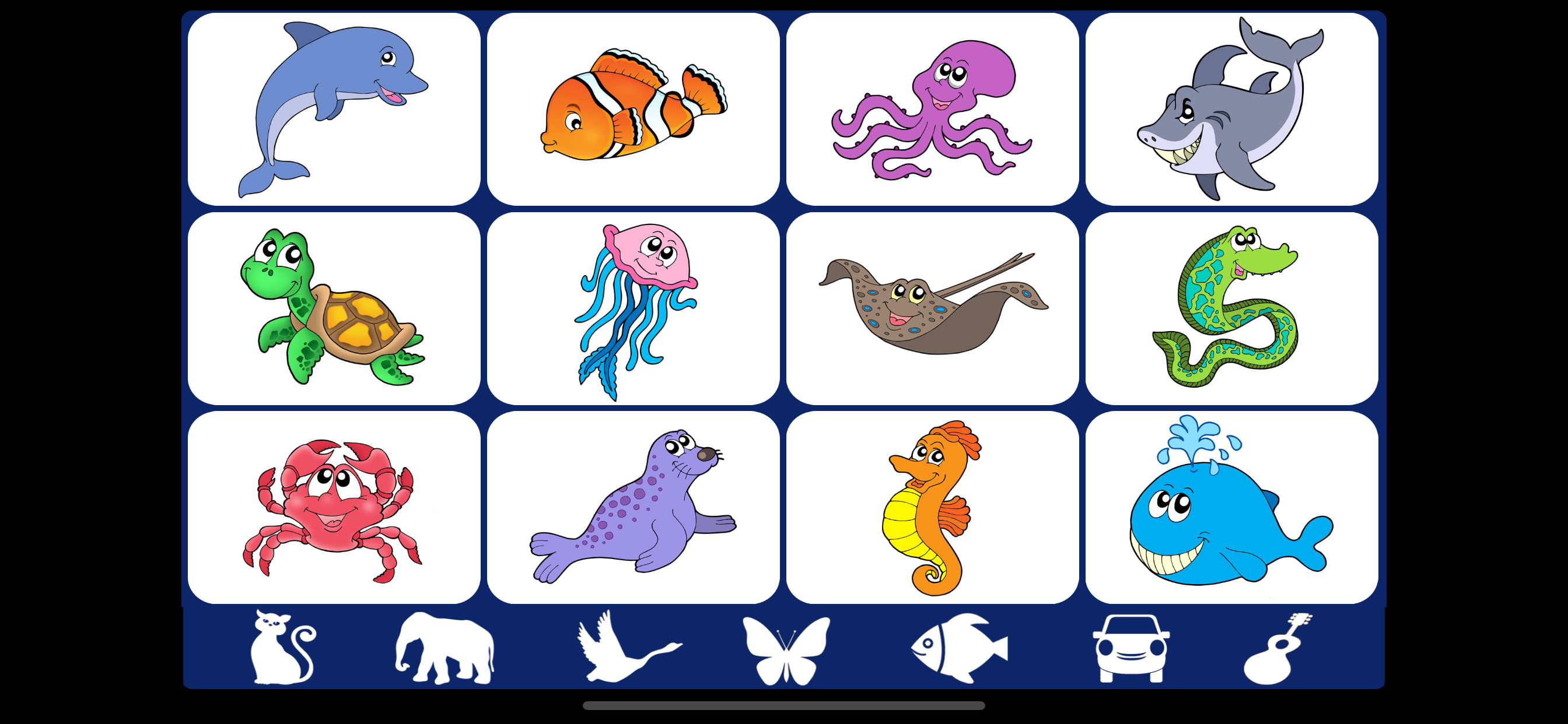 Video Touch: Sea Life