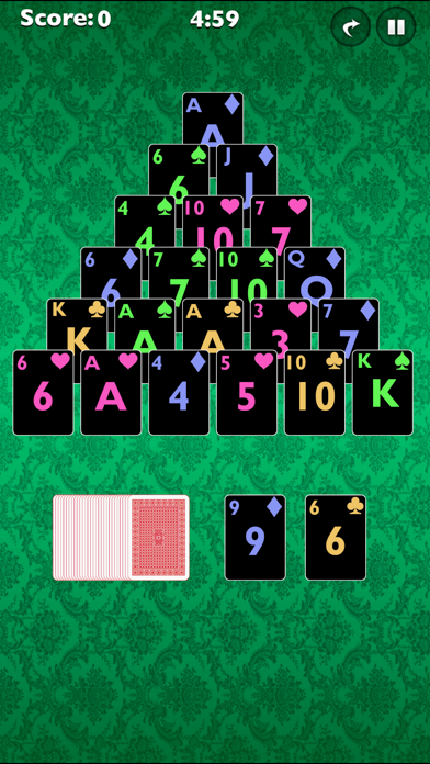 Screenshot #3 pour Pyramid-Solitaire Go
