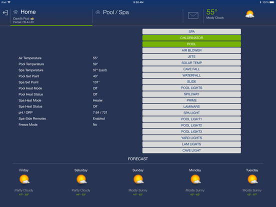 Screenshot #4 pour ScreenLogic Connect