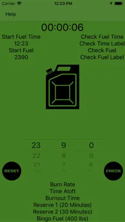 Mil Fuel Check iPhone image 1