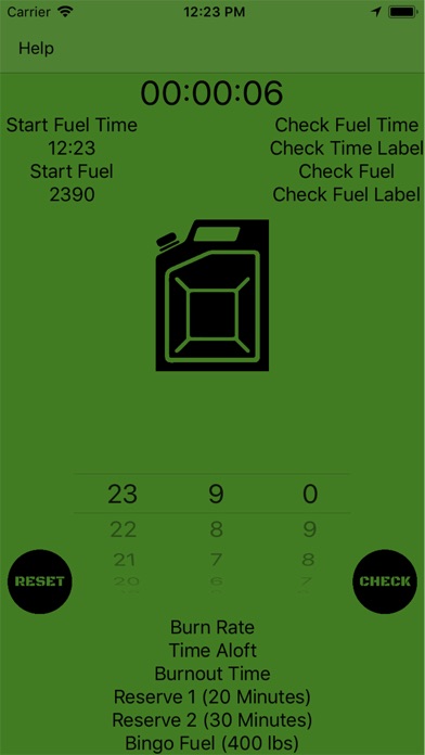 Screenshot #1 pour Mil Fuel Check