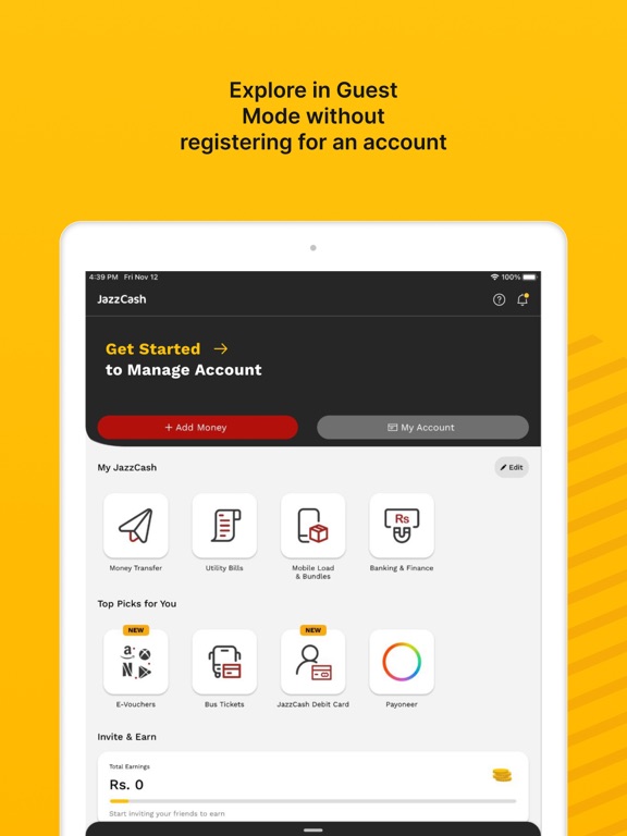 Screenshot #6 pour JazzCash- Your Mobile Account
