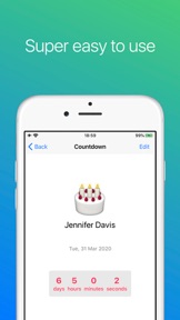 Birthday Countdown screenshot