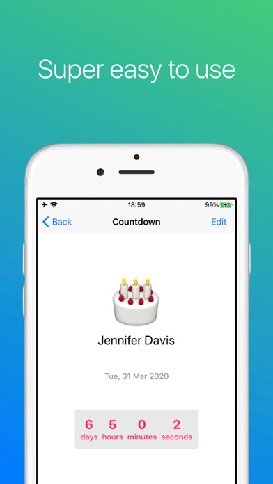 Birthday Countdown screenshot 6