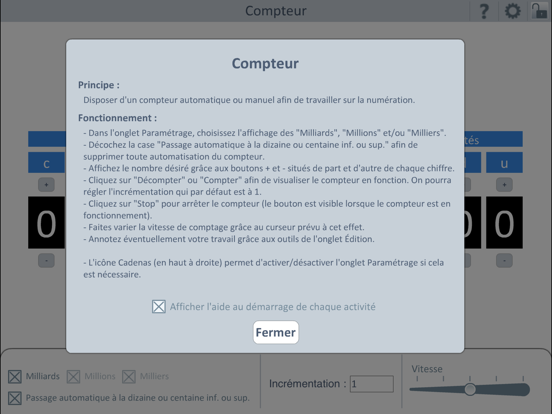 Screenshot #6 pour Outils pour l'école : Compteur