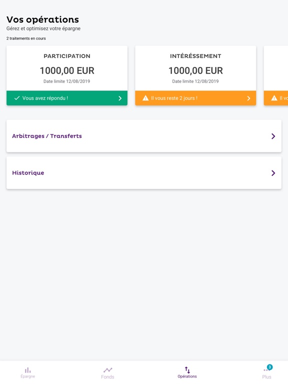 My Savings iPad screenshot 7 - Finance app