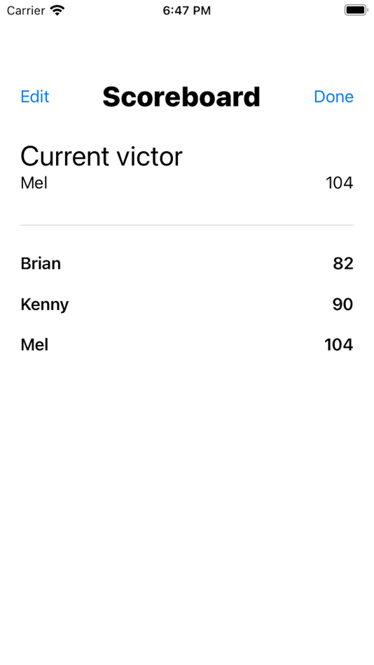 #3. Pig Scorekeeper (iOS) 由: Brian Hasenstab