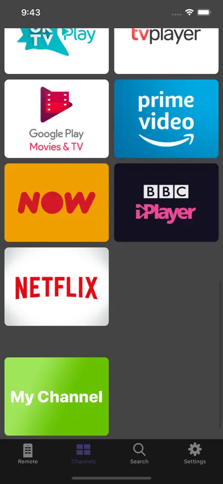 Widget Remote for Roku