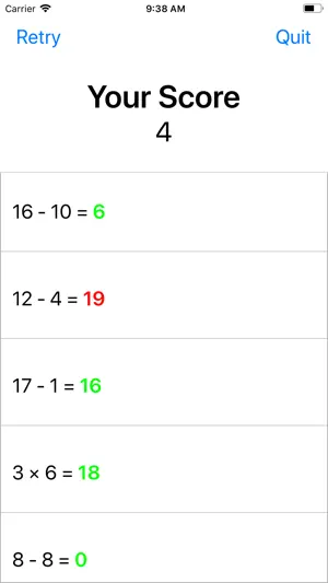 Super Simple Math Game screenshot 2