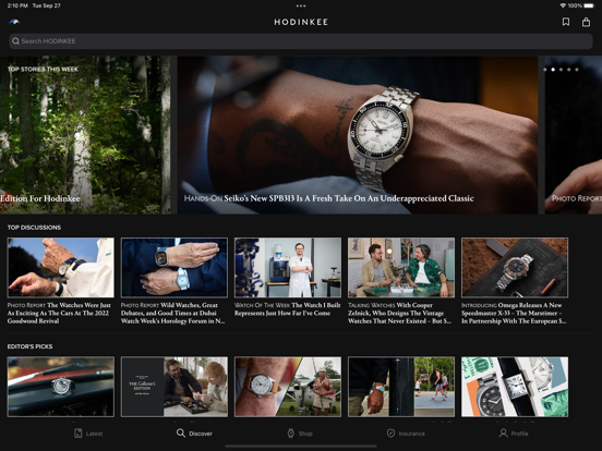Screenshot #6 pour Hodinkee: All Things Watches