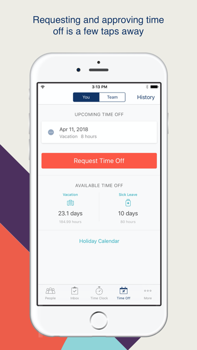 Screenshot #2 pour TriNet HR Plus