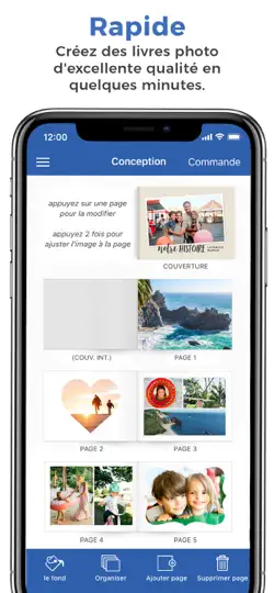 Capture d'écran de FreePrints Photobooks FR sur iPhone 3