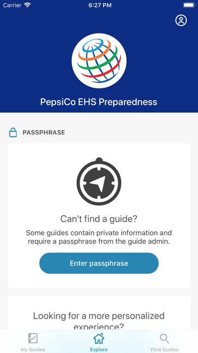 PepsiCo EHS Preparedness Screenshot 2 of 3