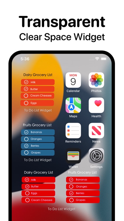 To Do List Widget - Simple screenshot-4