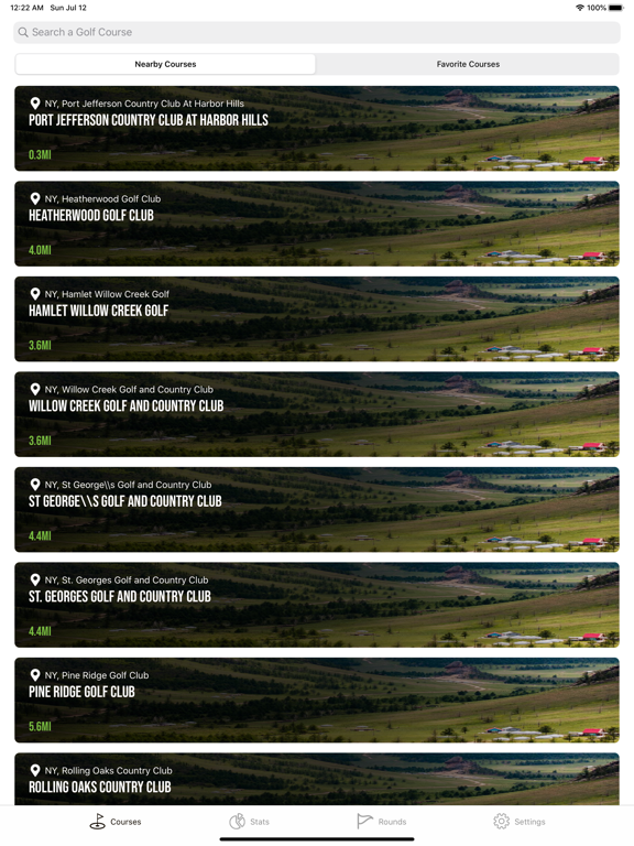 Screenshot #5 pour nRange Golf GPS