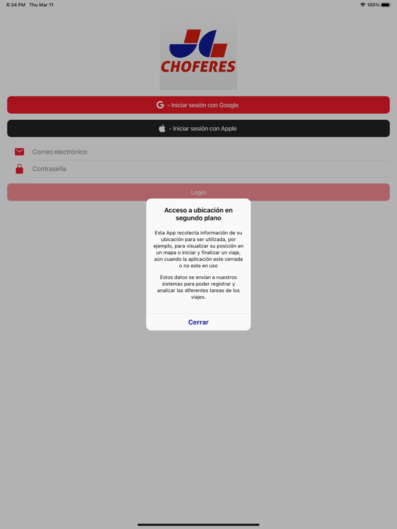 Screenshot #4 pour Juango Choferes App