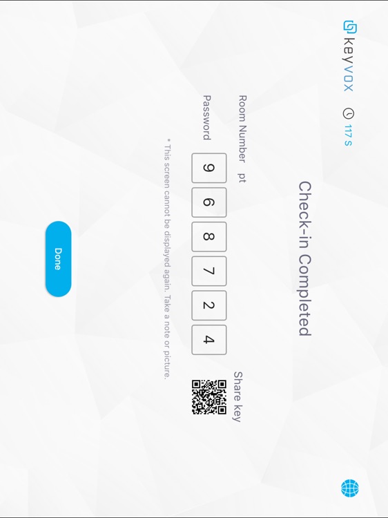 KEYVOX Check-in screenshot-6