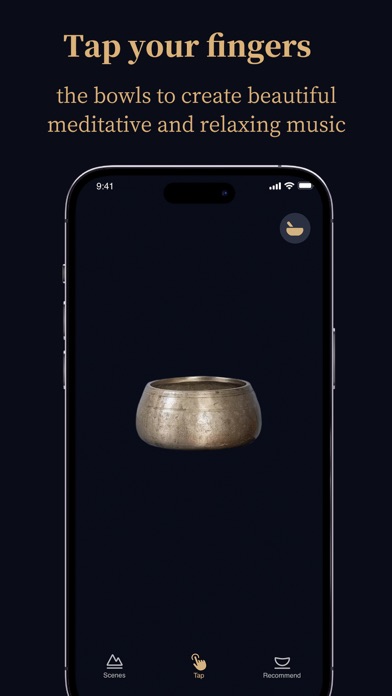 Tibetan Singing Bowls Bell Screenshot