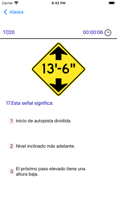 Examen del Conductor del 2025 Screenshot