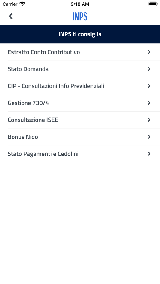 #5. INPS mobile (iOS) Podle: Istituto Nazionale Previdenza Sociale