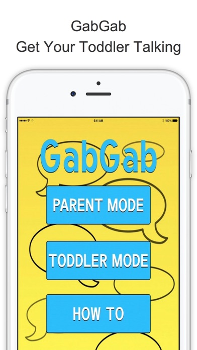 Screenshot #1 pour GabGab: Teach Toddler To Talk