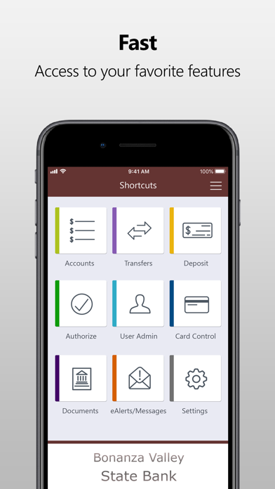 Bonanza Valley State Bank Screenshot