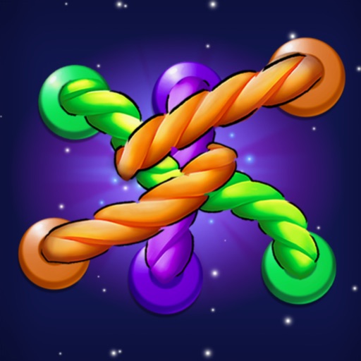 Tangled Line 3D: Knot Twisted icon