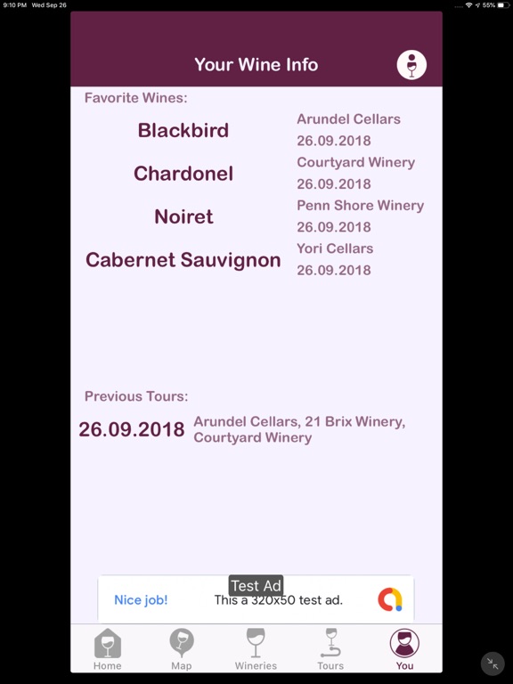 WinErie iPad screenshot 6 - Food & Drink app