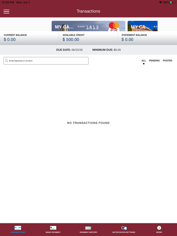 Screenshot #6 pour Harvard FCU Cards
