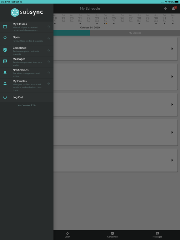 Subsync iPad screenshot 2 - Productivity app