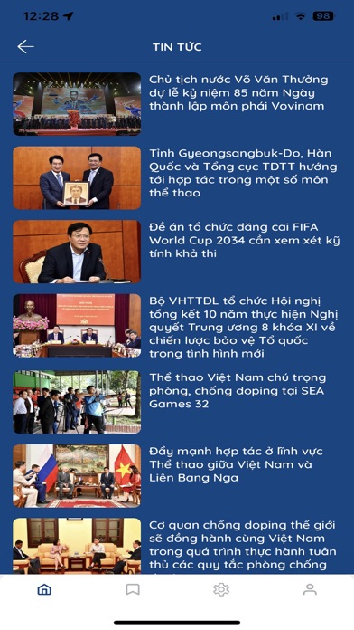 Thể Thao Việt Nam Screenshot