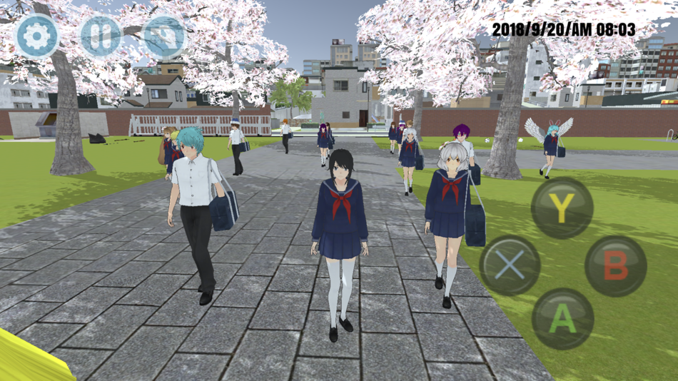 #5. High School Simulator 2018 (iOS) Bởi: tomoya sugikami