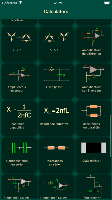 Screenshot #2 pour ElectroCalc ordinateur