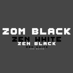 Zom Black White