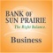 Bank conveniently and securely with Bank of Sun Prairie Mobile Business Banking