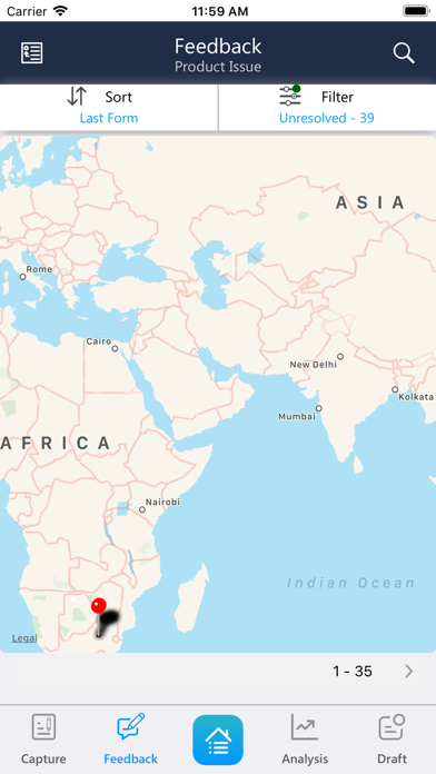 Magnitude Internal Application Screenshot