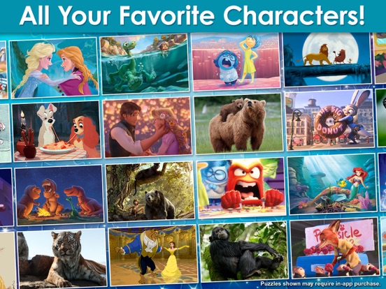 Screenshot #4 pour Disney Jigsaw Puzzles!