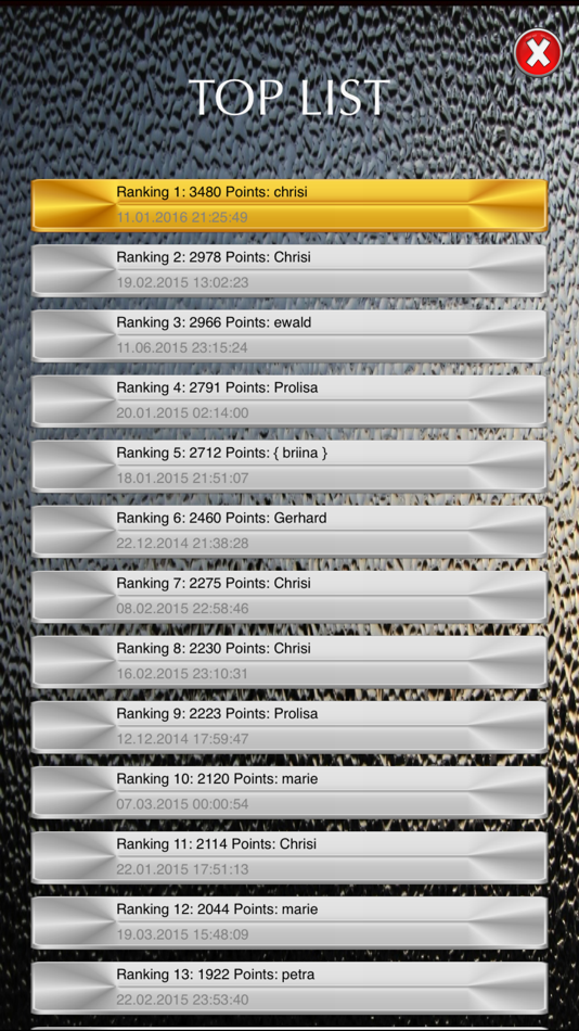 #3. five equal (iOS) 由: Gerhard Lentschik