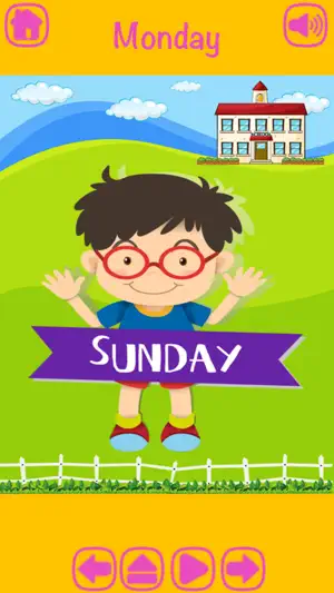 Learning Days Of Week & Months screenshot 4