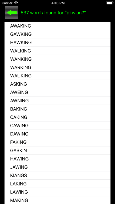Screenshot #2 pour LetMix for Wordfeud (TWL)
