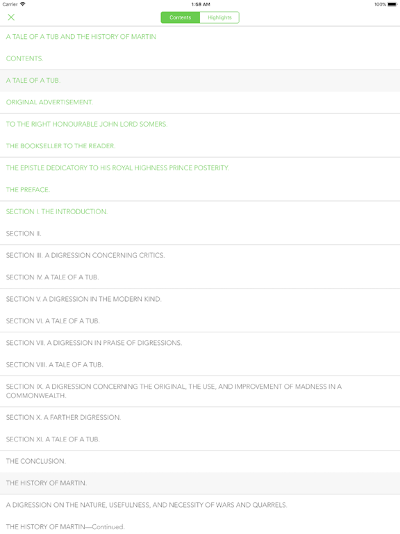 English Novel Books - Offline iPad screenshot 4 - Book app