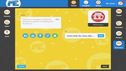 MarvellousMe for Teachers screenshot