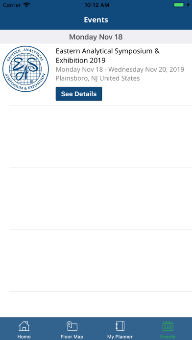Screenshot 4 of Eastern Analytical Symposium App