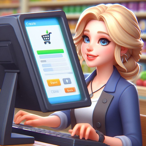 Supermarket Store Simulator Icon
