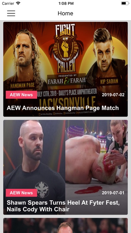 Pro Wrestling News Hub