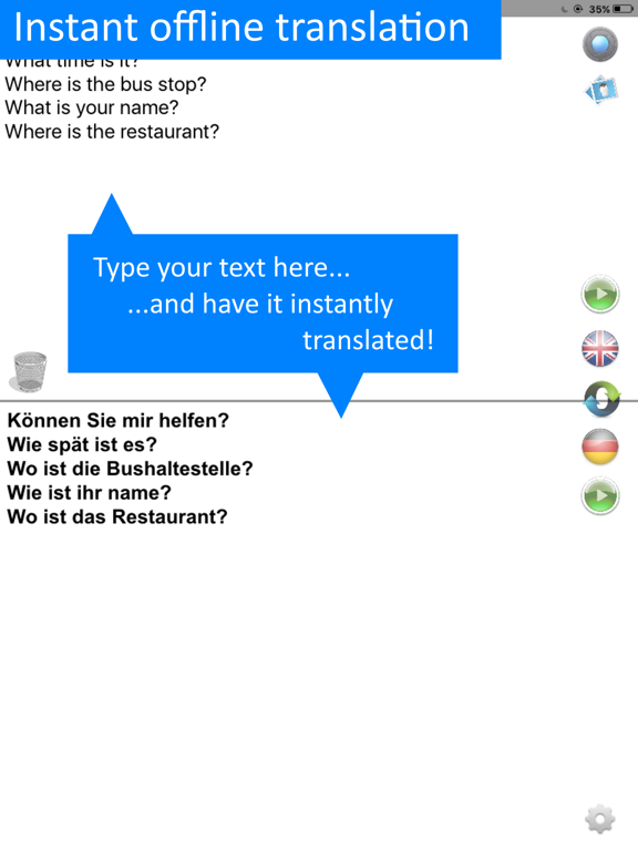 Screenshot #5 pour Offline Translator: German