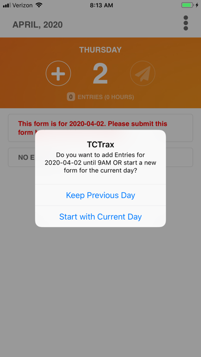 TCTrax Screenshot