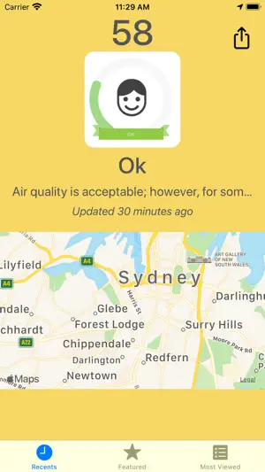 Track Air Quality - PM2.5 screenshot 2