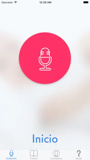 Captura de pantalla de Cry Translator en iPhone 1